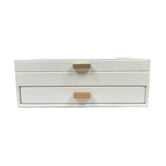 a new day Two Drawer Organizer Jewelry Box - 4” x 8” x 11” - Picture 2 of 5